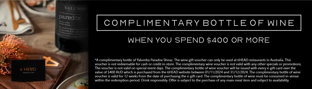 Complimentary Wine Voucher