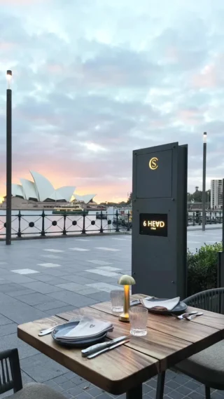 While the world rushes past, some moments are meant to linger.

Unparalleled views await at 6HEAD Sydney.

#6HEAD #beststeakhouse #michelinstar #finedining #australianrestaurant
